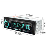 Radio de voiture bluetooth lecteur MP3 de voiture bluetooth double USB charge rapide support carré voiture MP3 pour voiture