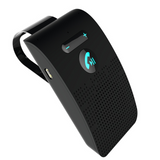 Kit mains libres pour voiture 10x6x2.1cm bluetooth 5.0 libre voiture bluetooth haut-parleur micro intégré avec clip bluetooth