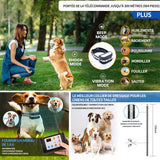 Système à distance de clôture pour chien sans fil 2 en1 LED clôture électronique pour chien portée de la télécommande de 300 m
