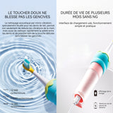 Brosse à dents électrique 18,5x9cm ABS brosse à dents électrique automatique à poils souples pour enfants brosse a dents electrique