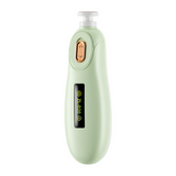 oupe-ongles électrique 6 en 1 lime à ongles électrique avec 6 têtes de meulage remplaçables soins des ongles kit tondeuse ongles