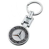 Porte-clés avec logo de voiture Conçu pour les hommes  Simple et tendance  Porte-clés en alliage  Cadeaux créatifs personnalisés