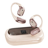 Casque conduction osseuse IPX5 blanc 400mA bluetooth 5.4 étanche bluetooth ecouteurs bluetooth sans fil casque bluetooth sans fil