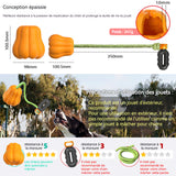 jouet interactif citrouille pour chien Avec poignée extérieur jouets de récupération pour chiens Jouet Mâcher pour chien durable