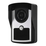 Sonnette de porte sans fil HD Sonnette visuelle imperméable de 7 pouces avec caméra Système d'interphone visuel HD