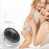 Nouveau bureau petit ventilateur mini portable charge usb maison dortoir vent fort bureau bureau ventilateur électrique muet