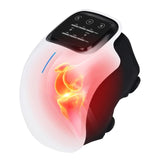 Genouillère chauffante 3 niveaux de vibrations 3 niveaux de chauffage Masseur de genou à lumière rouge Genouillères chauffantes