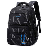 Sac à dos scolaire 47x35x19cm sac d'école pour étudiants de grande capacité imperméable léger et de loisir sac à dos mixte cartable