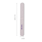 Lime à ongles professionnelle lavable double face 100/180 Lime à ongles réutilisable à la maison et au salon Outils de manucure