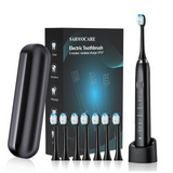 Brosse à dents fréquence de vibration 42000 fois/min 5ème vitesse avec 8 têtes de muet imperméable brosse brosse à dents électrique