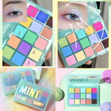 Palette de fard 12x9cm 15 couleurs matte colour fresh neon makeup beginner play makeup makeup palette de maquillage fard à paupière