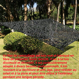 Filet de camouflage noir 3x4m portable rouleau de treillis de camouflage filet camouflage pour ombrage jardin soleil camping
