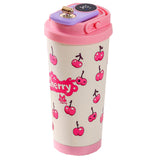 Mug Isotherme 500ml exquis tasse thermos à affichage numérique intelligent doublure en acier inoxydable 316 avec poignée portative