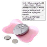 stimulateur musculaire electrique 10 niveaux de réglage de l'intensité Portable En ligne Multi-mode electrostimulateur musculaire