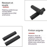 Outils pour vélo 2,8 x 11 cm grande flexibilité antidérapant et confortable résistant aux chocs et aux chute accessoires de vélo