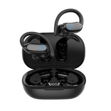 Ecouteurs bluetooth sans fil 5,3 affichage de la puissance par led IPX7 smart Touch haute qualité sonore casque de jeu stéréo noir
