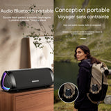 Enceinte Bluetooth 2000mAh-4000mAh IPX6 15m distance effective puce bluetooth 5.3 Interface type-C enceinte portable enceinte sono