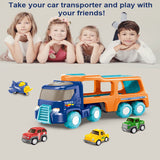Jouets voiture conteneur Stockable  Enfants  Grande Plastique Modèle de véhicule d'ingénierie de simulation  Jouets pour garçons