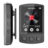 Walkman lecteur mp3/mp4 Bluetooth 16go écran 1,8 pouces avec clip arrière radio fm rechargeable lecteur mp3 lecteur de musique