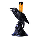 Chandelier d'halloween, lampe corbeau, accessoires de décoration de Festival fantôme, ornement de bougie électronique LED