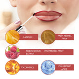 Crayon à lèvres 3 pcs 5ml imperméables et longue durée peel off crayon à lèvres tattoo contient du marron clair marron foncé rouge