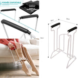 Enfile chaussettes aide enfile chaussettes sock aid helper slider facile a mettre et à enlever pour personnes à mobilité réduite