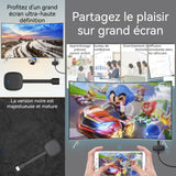 HDMI sans Fil Récepteur Vidéo 4K sans Fil Wireless HDMI Display Adaptateur pour Android/Windows/PC vers TV HD/Moniteur/Projecteur