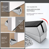 Butée de porte 2 pièces butée de porte à ressort butée de porte amovible à hauteur réglable convient à divers espaces de porte