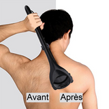 Rasoir Dos 39x10CM Tondeuse de Dos Back hair shaver Épilateur Dos Ergonomique Pour Poitrine Dos Jambes et Ventre Rasoir de Dos