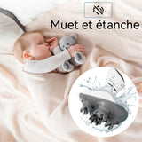 Masseur de tête étanchéité ipx7 matériau doux pour la peau conception silencieuse convient utilisation quotidienne en voyage