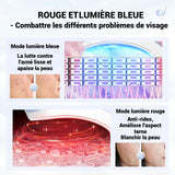 Instrument de beauté 6 modes appareil de massage facial électrique affermit le menton lifte la peau du visage massage facial rouge