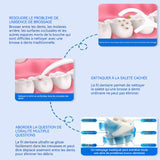 Fil dentaire 200 pcs fils dentaire manche cure dent en soie pour une hygiène bucco-dentaire optimale bâton de fil dentaire jetable