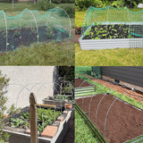 Support de serre horticole 2.5x6m set Cadre de serre horticole Cadre de serre horticole Anneau antirouille pour serre horticole