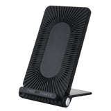 Chargeur sans Fil pliable avec ventilateur de refroidissement support de téléphone portable multifonction léger et portable noir