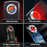 Détecteur anti-espion 100mhz-8ghz anti-audio anti-espionnage anti-vidéo anti-localisation pièce détachée sécurité maison