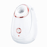 Humidificateur facial réservoir d'eau de 180 ml brumisation rapide 30 secondes pulvérisation chaude à 45 degrés petit portable