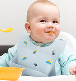 Bavoirs en silicone pour bébé produits pour bébé serviettes de salive populaires bavoirs de riz pour enfants imperméables