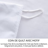 Housse de couette mario ensemble de literie basique trois pièces 140x200cm pour lit 2 personnes parure de lit 3D doux pour la peau