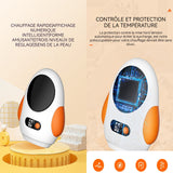 Chauffe-mains rechargeable 45-60 degrés celsius 3 niveaux réglables chauffe-mains affichage numérique rechargeable par USB portable