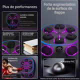 Machine de boxe électronique avec affichage numérique 48x61x11cm avec 9 modes music boxing machine pour adultes et enfants