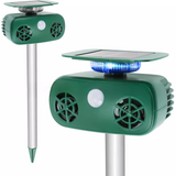 répulsif moustique 10 mètres  intérieur 180 degrés grand angle USB Waterproof Silent Eco LED Répulsif solaire pour animaux