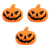 3 lanternes citrouille LED d'Halloween, lanternes de décoration d'ambiance d'Halloween, décoration de maison hantée de pâques
