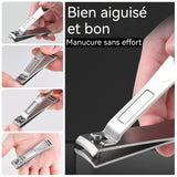 oupe-ongles vernis à ongles en acier inoxydableles peaux mortes les callosités et envies coupe-ongles portable outils manucure