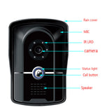 Wireless visual intercom doorbell wifi intelligent remote home doorbell visual HD night vision network set monitoring