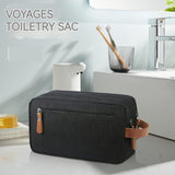 trousse de toilette 156g Portable Grande Capacité Imperméable Tissu Oxford Compartiment Multifonctionnel trousse de toilette voyage