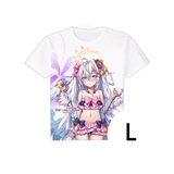 Manches courtes code L périphériques d'animation style animé t-shirt imprimé vêtements décontractés d'été à manches courtes otaku
