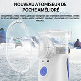 Nébuliseur 2000ma mini ordinateur de poche portable nébuliseur rechargeable usb froid brouillard inhalateur pour enfants adultes
