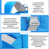 artable 45 x 30 x 20 cm grande capacité imperméable adapté aux garçons et aux filles du CP au CM2 cartable pour enfants rose