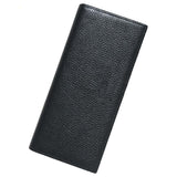 Homme portefeuille long cuir cuir multi-cartes affaires portefeuille argent clip carte bancaire clip large zero portefeuille