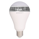 Enceinte bluetooth ampoule base 8w intelligent LED télécommande sans fil avec fonction réveil dimmable haut parleur bluetooth